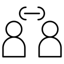 Affiliate Link Two People icon