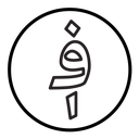 Afghan afghani currency icon