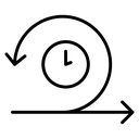 Agile 2 Black Outline icon