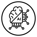 AI brain icon
