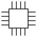 AI chip icon