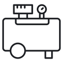 Air compressor icon