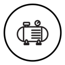 Air compressor icon