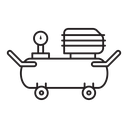 Air compressor icon