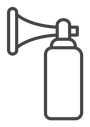 Air horn icon