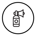 Air horn icon