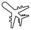 Airplane icon