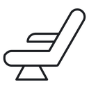 Airplane seat icon