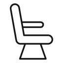 Airplane seat icon