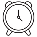 Alarm clock icon