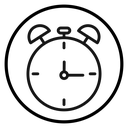 Alarm clock icon