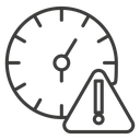 Alarm exclamation icon