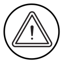 Alarm exclamation icon