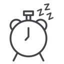 Alarm snooze icon