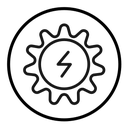 Alternative energy icon