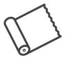 Aluminum foil icon