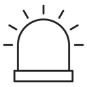 Ambulance siren icon