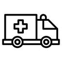 Ambulance Truck Cross icon