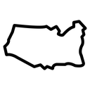 America map icon