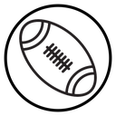 American Rugby Ball Laces icon