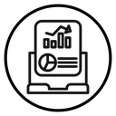 Analytics report icon