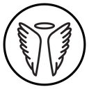 Angel wing icon