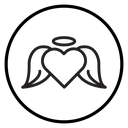 Angel wing icon