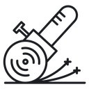 Angle grinder machine 2 icon