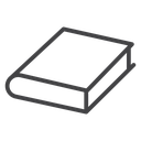 Angled Closed Book icon