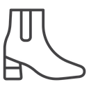 Ankle boots icon