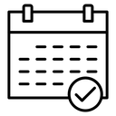 Appointment Calendar Check icon