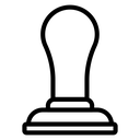 Approval stamp icon