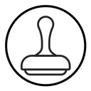 Approval stamp icon