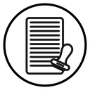 Approved document icon