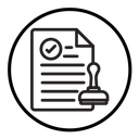 Approved document icon
