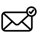 Approved Message Check Envelope icon