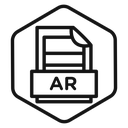 AR File Document icon