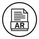 AR File Document icon
