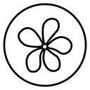 Araliya flower icon