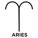 Aries zodiac sign icon