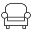 Armchair 3 icon