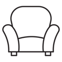 Armchair icon