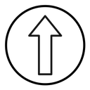 Arrow up icon
