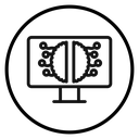 Artificial intelligence icon