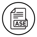 ASE File Document icon