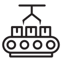 Assembly line icon