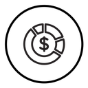 Asset allocation icon