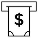 ATM cash icon
