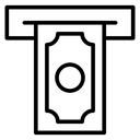 ATM cash icon