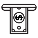 ATM cash icon